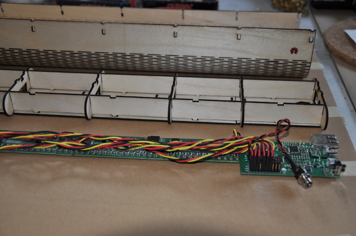 prepare PCBs and cabling