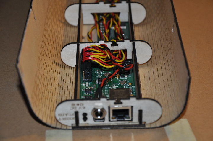 embed the PCBs into the case