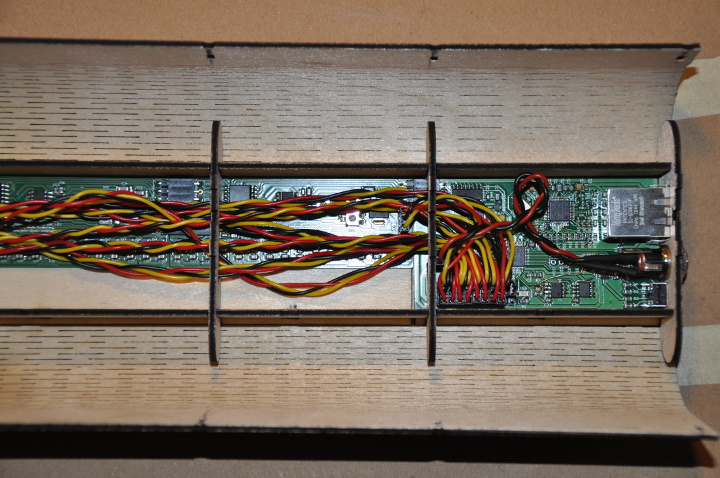 embed the PCBs into the case